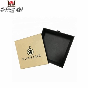 fancy promotional retail custom personalized logo shaped packaging slide cardboard card gift jewelery paper packing box with drawer