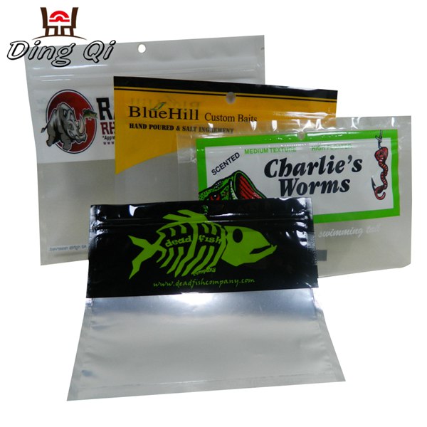 Custom plastic bait bags outlet