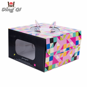 Paper take away food cupcake chocolate gift packaging paper boxes