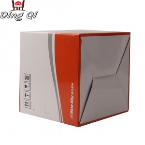 Custom corrugated paper carton cardboard packaging box with logo