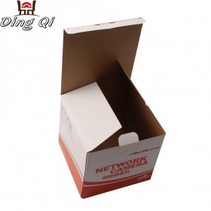 Custom corrugated paper carton cardboard packaging box with logo