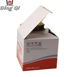 Custom corrugated paper carton cardboard packaging box with logo